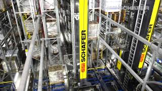 Storage and Retrieval Machine HighBay Warehouse Logistics Software Vinamilk in Asia [upl. by Lorenza]