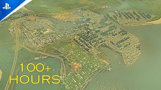 Legit City Building No Cheats 100Hour Cities Skylines [upl. by Cindee]