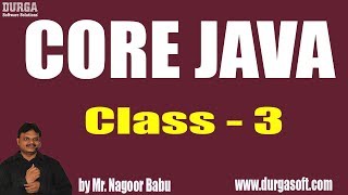 Differences Between Java and Others C C  Class  3  by Mr Nagoor Babu Sir On 20122018 [upl. by Pigeon]