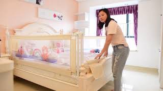 Baby bed guard rail system Playpen [upl. by Bald]