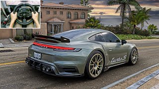 680HP Porsche 911 Turbo S  Forza Horizon 5  Thrustmaster T300RS gameplay [upl. by Caleb]