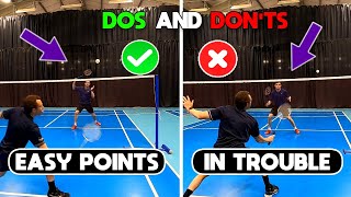 Anticipate At The Net In Doubles  Dos and Donts [upl. by Irtimid31]