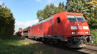 185 292 mit Peiner EZ und 185 246 mit leerem GAG [upl. by Dronski]