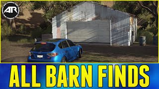 Forza Horizon 3  ALL BARN FINDS  LOCATIONS [upl. by Kralc]