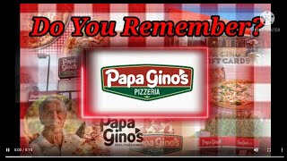 Do You Remember Papa Ginos Pizza Restaurants A Restaurant History [upl. by Awe603]