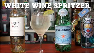 How to Make a White Wine Spritzer  Summer Cocktails [upl. by Tallie]