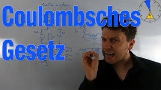 Elektrostatik Coulombsche Gesetz [upl. by Ardnahsal]