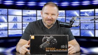 Nikon D7200 amp Nikon 18140mm VR Lens Unboxing amp Initial Impressions [upl. by Einnhoj]