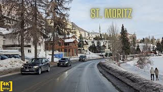 St Moritz Switzerland 4K Drive Tour [upl. by Ralph]