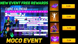 Free Fire New Event  Moco Event Free Fire  Ff New Event  Moco Event Rewards  FreeFireNewEvent [upl. by Etnad]