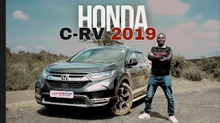 THE 2019 HONDA CRV Hybrid spacious reliable and cheaper than the Toyota RAV4 [upl. by Ahsiekan]