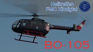 RC HELICOPTER BO105 1FCKFOOTBALL Helitreffen Kinzigtal 2024 [upl. by Seabrook]