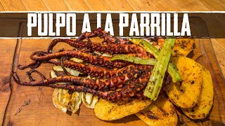 Pulpo a la Parrilla FT AlvaroBarrientosMontero  Recetas del Sur [upl. by Lyris641]