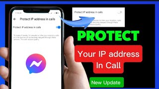 How to Protect your IP address in call sa messenger [upl. by Keener746]