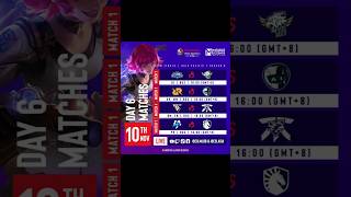 Jadwal ESL Pro Series Snapdragon Hari Ini 10 November 2024 esl rrqhoshi teamliquid [upl. by Llehcnom12]