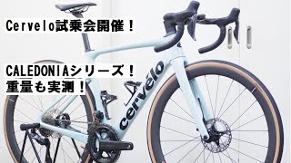 Cerveloサーヴェロ CALEDONIAカレドニアとCALEDONIA5カレドニア5の試乗会！27水～212月祝の期間で開催！ [upl. by Inaja]