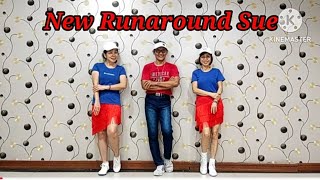 New Runaround Sue  Line Dance [upl. by Sivek]