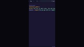 Text based adventure game in Python amp python programming [upl. by Delgado983]