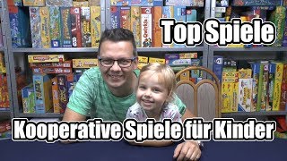 Top Spiele  Kooperative Spiele für Kinder  Gemeinsam gewinnen oder verlieren [upl. by Peskoff]