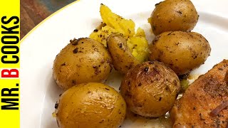 Slow Cooker Herbed Potatoes  Crockpot Potato Recipe  Easy Side Dishes [upl. by Ollayos997]