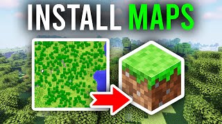 How To Download Minecraft Maps Full Guide  Install Minecraft Maps [upl. by Woodley2]