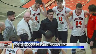 Indiana Tech mens volleyball sweeps Goshen College [upl. by Umeko]