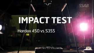 Hardox Impact Test [upl. by Enelyam]