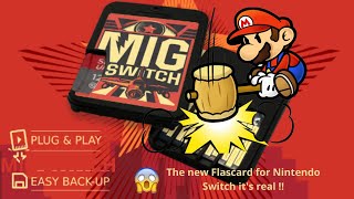 MIG Switch La prima FlashCard R4 per Nintendo Switch [upl. by Aihset]