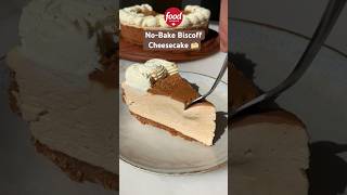 This NoBake Biscoff Cheesecake is our new Sweet Obsession 🍰 biscoff [upl. by Slater]