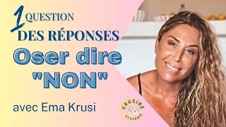 Oser dire non et vision du monde dans une conversation stimulante avec Ema Krusi [upl. by Anomis]