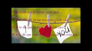 Tu Me Manques Chanson Dun amour perdu ♥ Paroles by RIK [upl. by Lamprey]