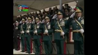 Anthem of Azerbaijan  2011 Day of the Armed Forces [upl. by Blase737]