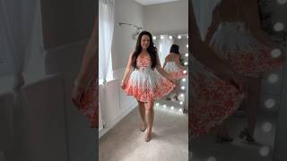 Zimmermann HampM Dress Dupe 🤍🧡 designerdupe hmhaul hmdress [upl. by Cressler762]