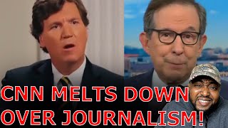 Chris Wallace amp Liberal CNN Journalists MELTDOWN Over Tucker Carlson Softball Interview With Putin [upl. by Acinomad]