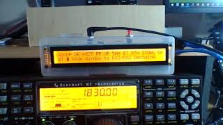 KX 2nd L👀K with Elecraft K3 [upl. by Baldwin]