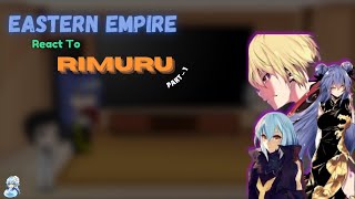 Eastern Empire React To Rimuru  Part  1  Tensura  GCRV [upl. by Sirapal763]