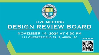 Design Review Board Meeting November 14 2024 [upl. by Portuna]