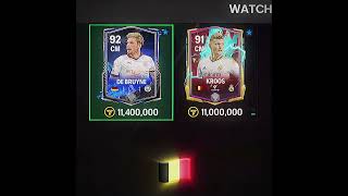 KDB x Kroos☠️ eafc25 fifa eafc24 eafcmobile fifamobile fifa shorts [upl. by Arocet]