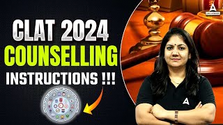 CLAT 2024 Counseling Process Explained📃  CLAT Allotment List 2024  CLAT 2024 Admission [upl. by Uhthna]