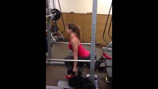 100lbs Bulgarian Split Squat PR [upl. by Kaile]