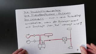 Die Druckluftbremsanlage Teil 15 das Löseventil [upl. by Noeled]