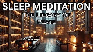 Guided Sleep Meditation  The Library Of Peace [upl. by Eniamrehs339]