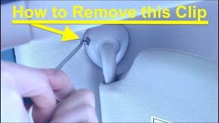 201721 Honda CRV Visor Removal amp Replacement [upl. by Ahsiet]