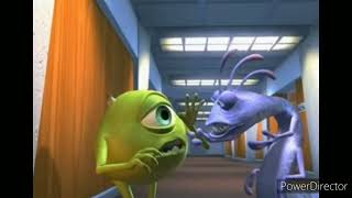 Monsters Inc 2001 Randalls plan Mary or boo on the run scene no talking sound effects amp soundtrack [upl. by Ttennej]