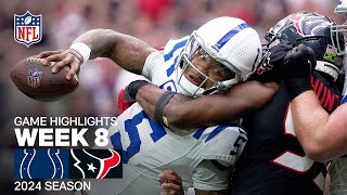 Indianapolis Colts vs Houston Texans  2024 Week 8 Game Highlights [upl. by Clifford718]