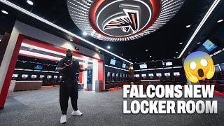 Upgraded Atlanta Falcons NFL facility tour with Grady Jarrett [upl. by Chadbourne658]