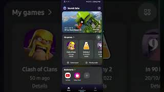 Samsung Game Launcher Instant Plays Game Profile shorts [upl. by Ojybbob]