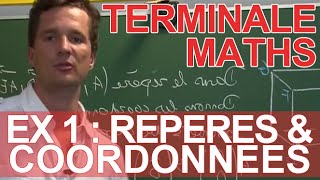 Repères amp coordonnées  Ex 1  MATHS  TS  Les Bons Profs [upl. by Ettenav]