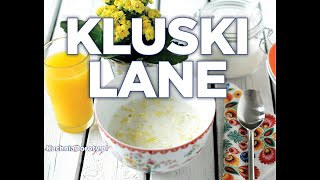 Kluski Lane – Zupa Mleczna z bloga KuchniaDorotypl [upl. by Airdnna]