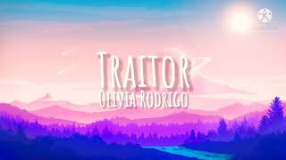 traitor  Olivia Rodrigo extra clean lyrics [upl. by Benedick]